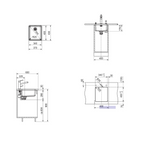 Franke Kubus Undermount Sink 37x43