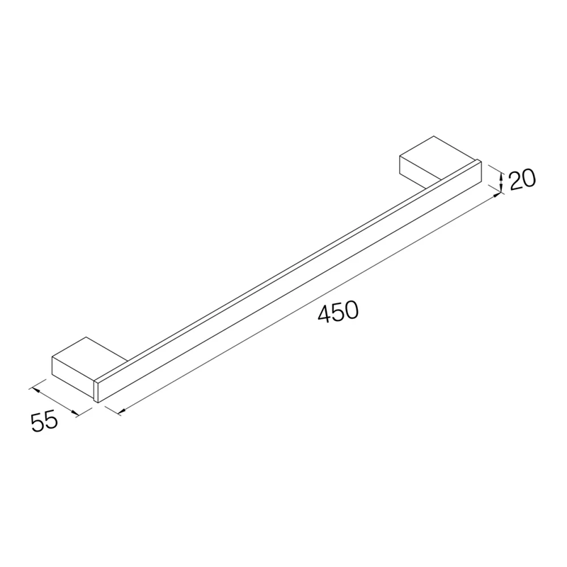 porte-serviettes BRAVAT New York 45-60-80