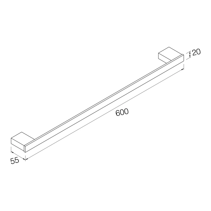 porte-serviettes BRAVAT New York 45-60-80