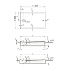 Vitra Smooth 80x80 Shower Trays
