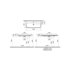 VITRA Metropole 100x46 Washbasin