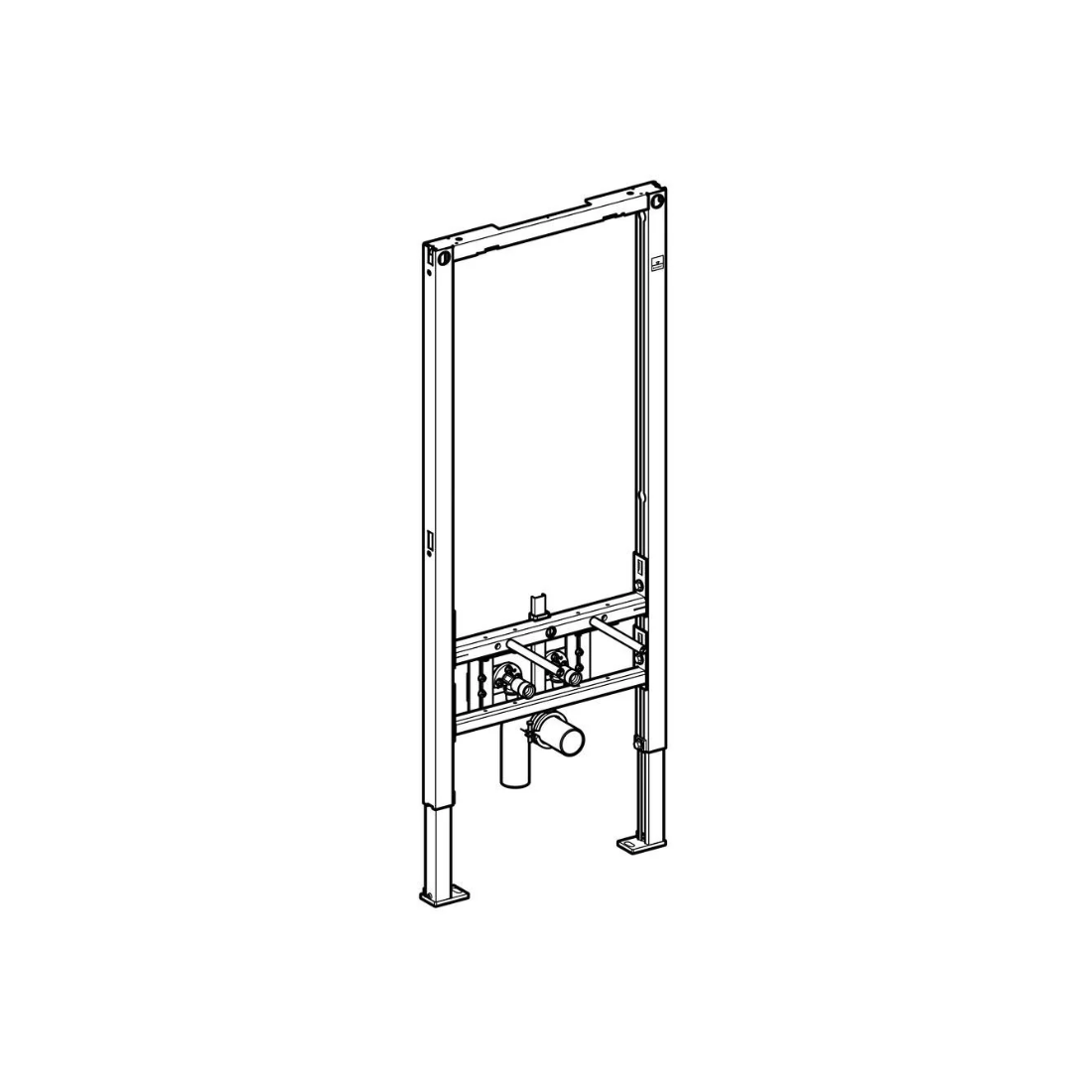 Bâti-support GEBERIT Duofix pour bidet suspendu – 112 cm