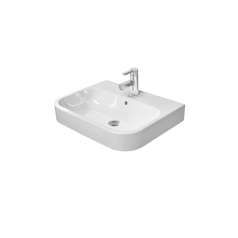 Lavabo DURAVIT Happy D.2 60 cm avec trou pour robinetterie