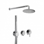 Kit de douche encastrée thermostatique Rovira Link – 2 voies avec douche de tête