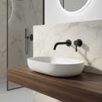 Mitigeur de lavabo encastré Rovira Link Edition Noir Mat