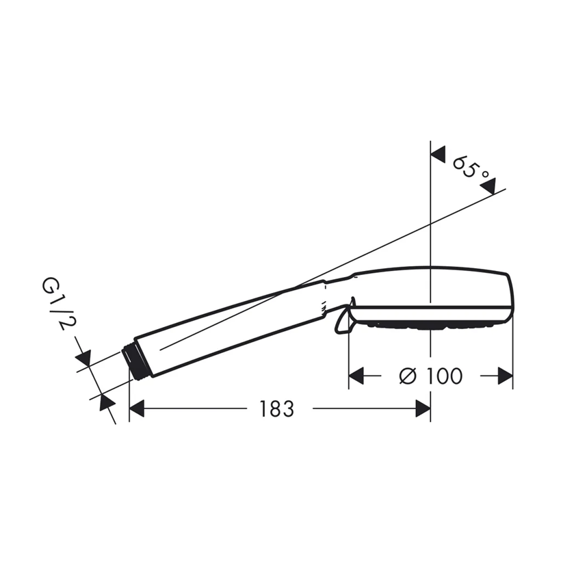 Douchette à main HANSGROHE Crometta 100