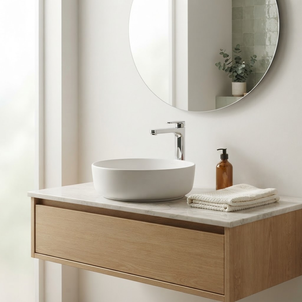 Mitigeur de lavabo pour vasque à poser ROVIRA Kai