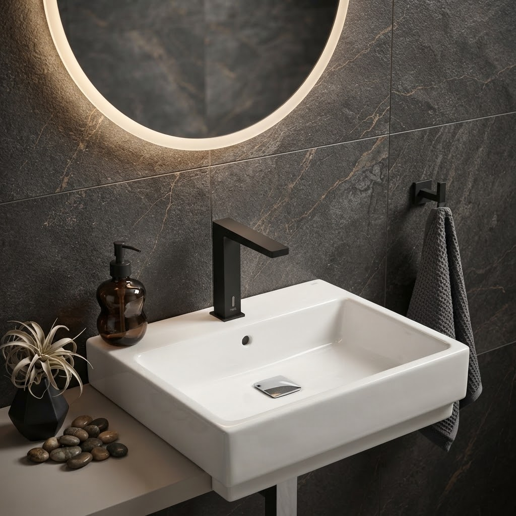 Mitigeur électronique de lavabo TRES Slim Exclusive