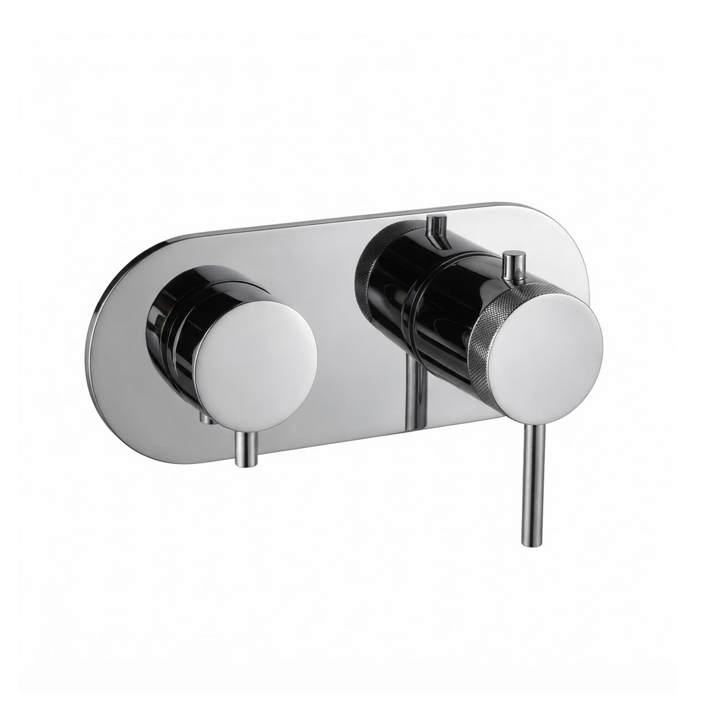 Mitigeur thermostatique à encastrer horizontal 2 voies ROVIRA Link