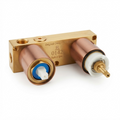 Corps encastré pour mitigeur thermostatique 2 voies ROVIRA Link Edition cuivre brossé