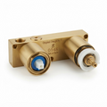 Corps encastré pour mitigeur thermostatique 2 voies ROVIRA Link Edition or brossé