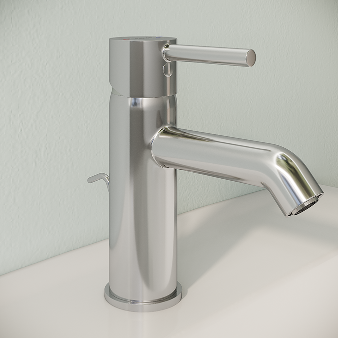 Mitigeur de lavabo VITRA Minimax S avec bonde clic-clac