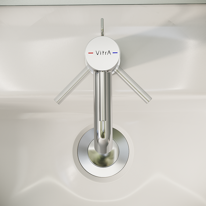 Mitigeur de lavabo VITRA Minimax S avec bonde clic-clac