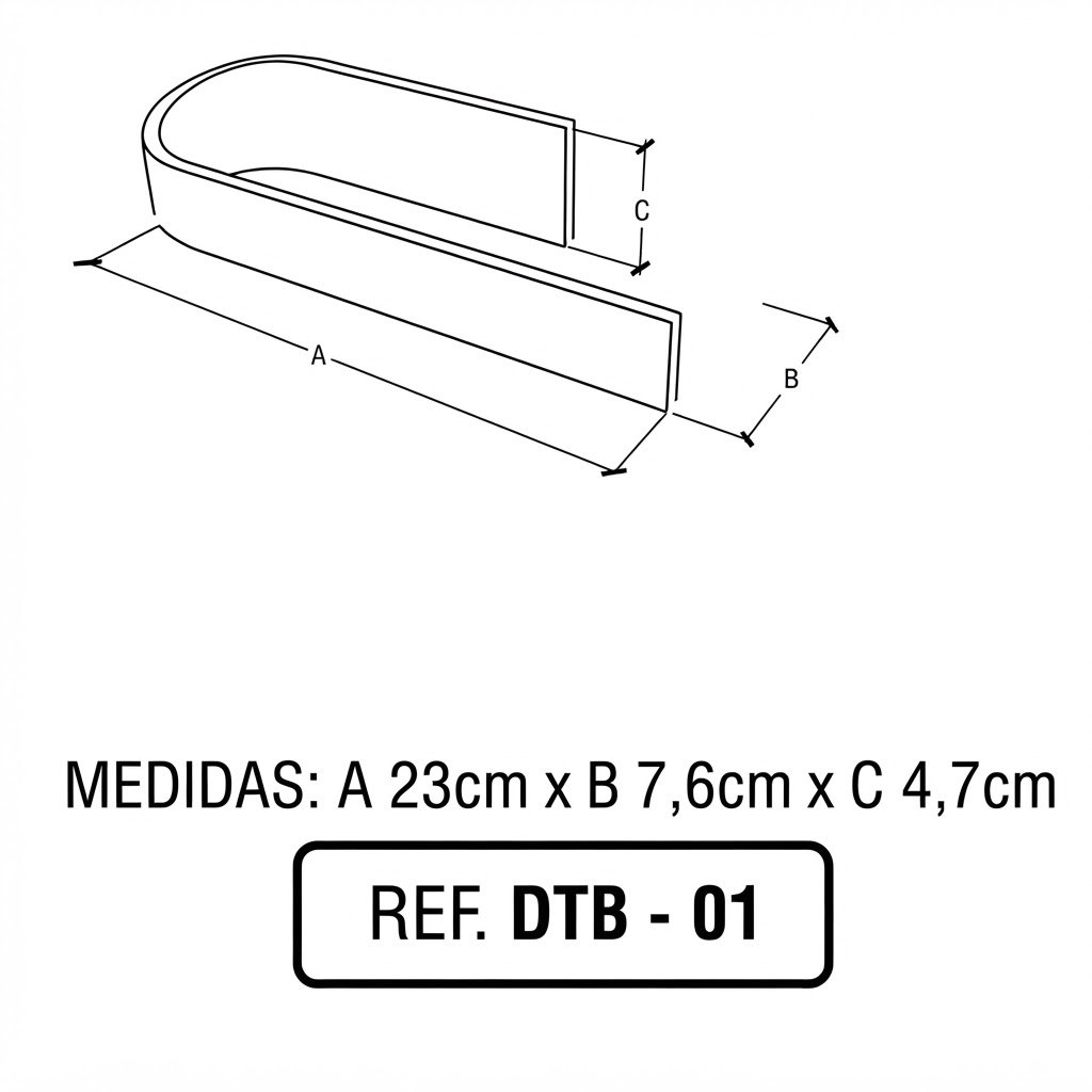 Porte-serviettes mural pour bidet INNOVA Dyagonal