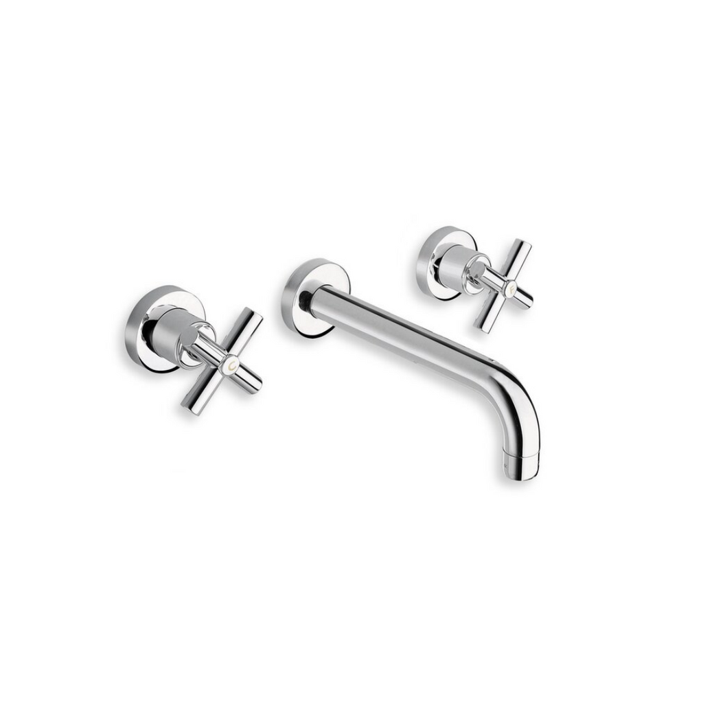 Robinet de lavabo mural 3 trous CRISTINA Exclusive