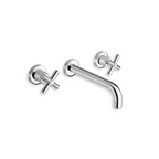 Robinet de lavabo mural 3 trous CRISTINA Exclusive