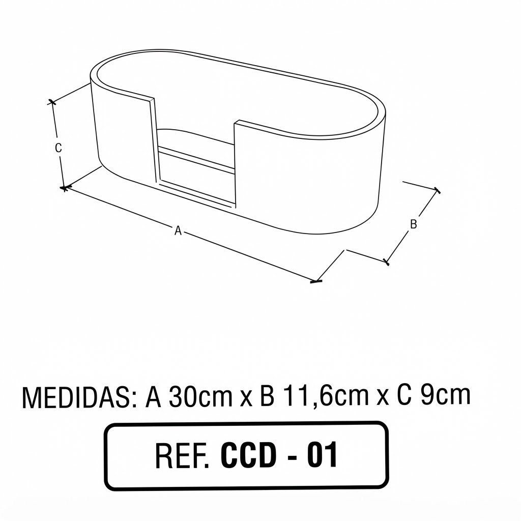 Boîte de rangement INNOVA Omara