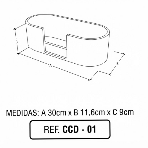 Boîte de rangement INNOVA Omara