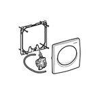Commande de chasse d’urinoir pneumatique Geberit Basic Samba