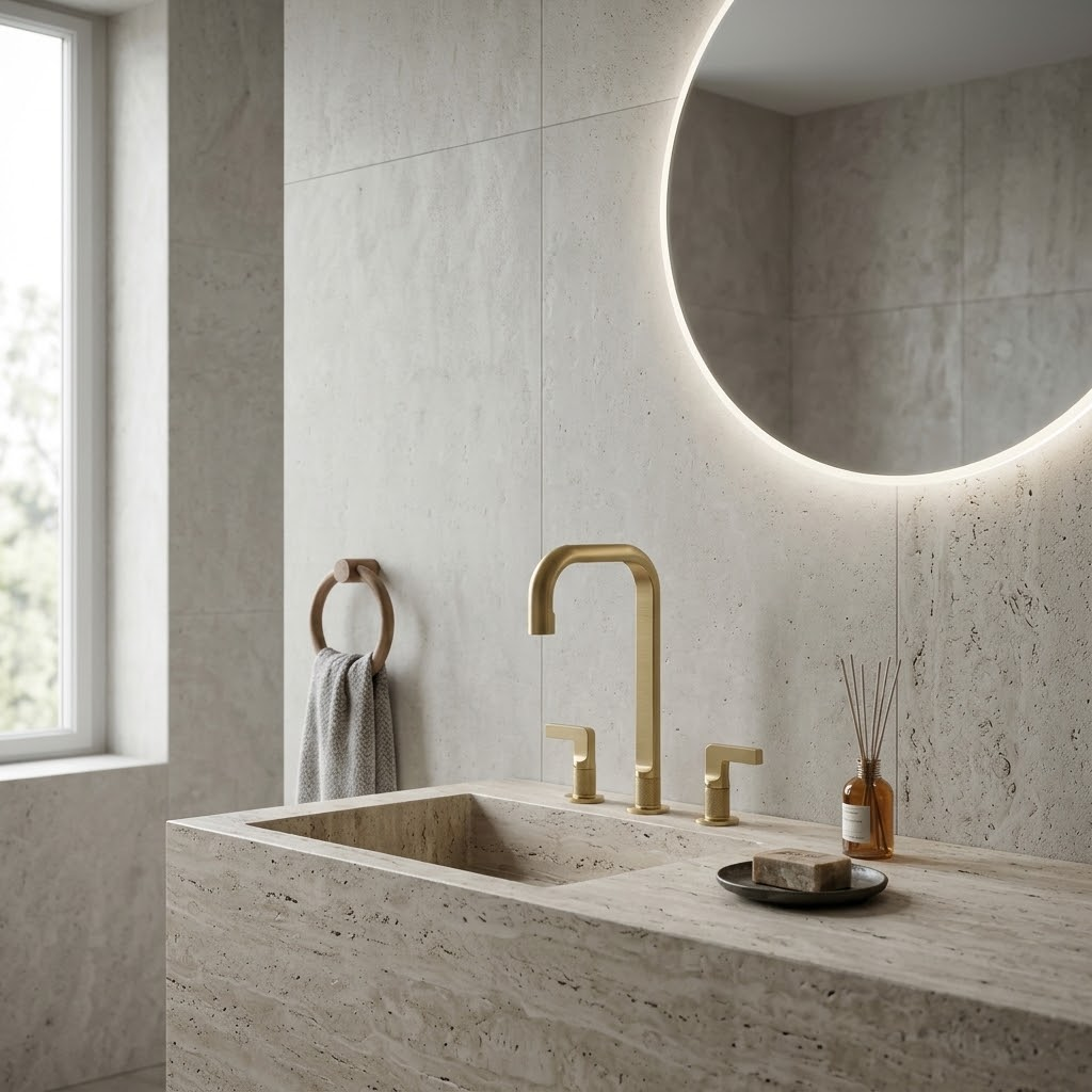 Robinet de lavabo 3 trous GESSI Inciso L