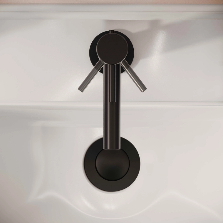 Mitigeur de lavabo Vitra Origin Noir 15 cm