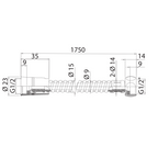 Flexible de douche BRAVAT 175 cm