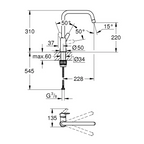 Robinet de cuisine GROHE Start