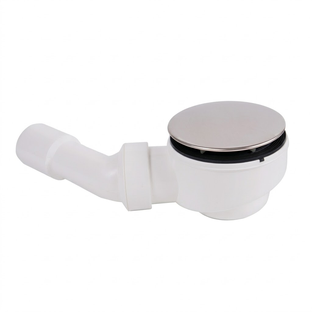 Garniture de vidage pour receveur de douche AQUADE avec grille de recouvrement Ø110 mm