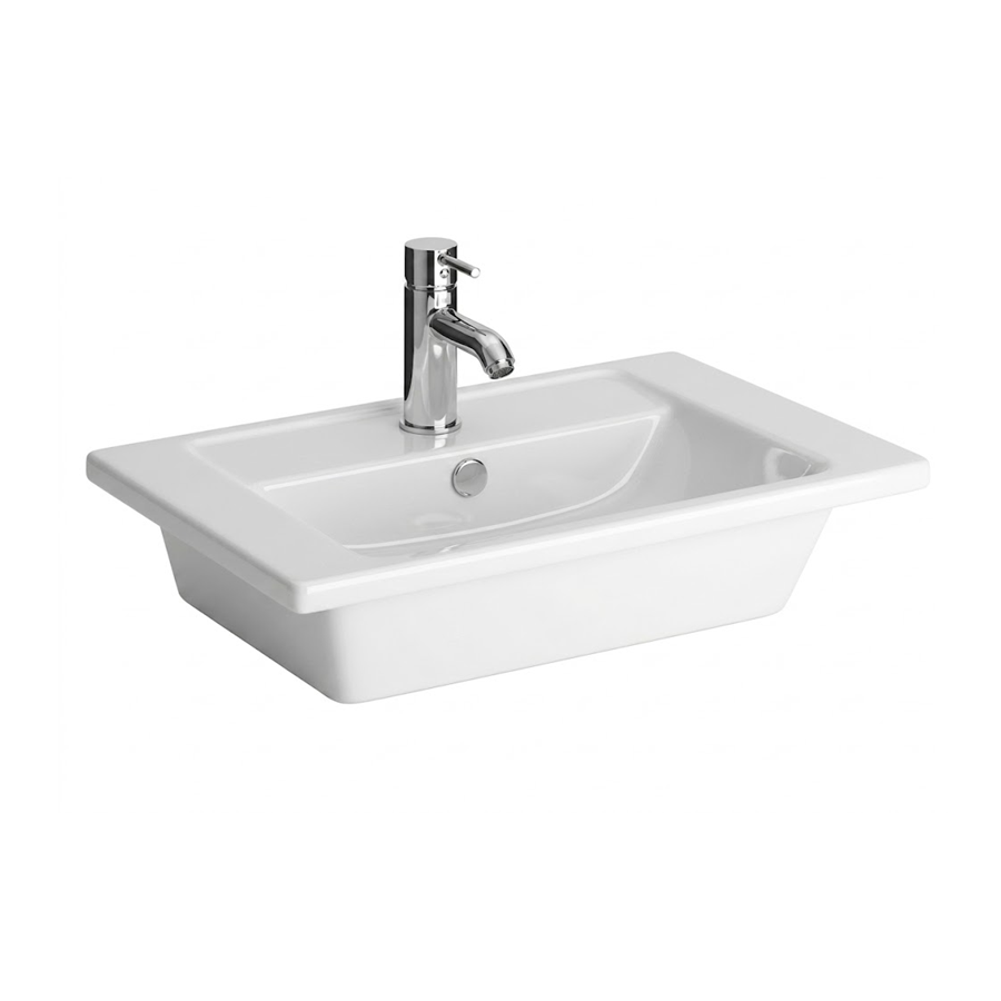 Plan de toilette VITRA Integra 60x38
