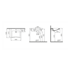 VITRA Conforma Accessible Washbasin 60x55