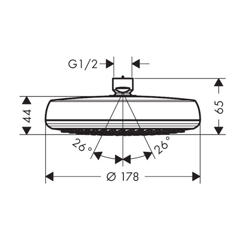 Douche de tête HANSGROHE Crometta LP
