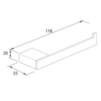 Porte-papier toilette BRAVAT Royal Bath Urban Loft
