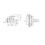 Mitigeur bain-douche VITRA Flo S