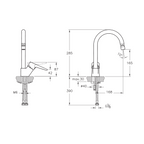 Robinet de cuisine VITRA Solid S