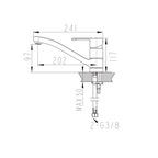Robinet de cuisine BRAVAT Genf