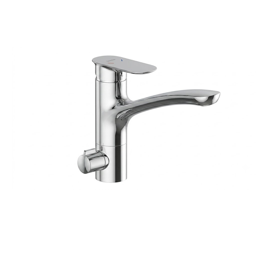 Robinet de cuisine BRAVAT Sydney-bec orientable