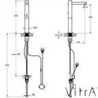 Robinet de lavabo automatique VITRA Origin