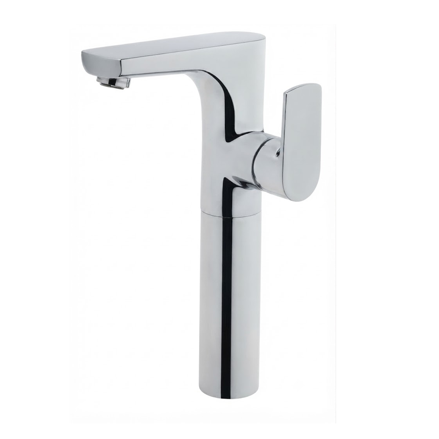 Robinet de lavabo pour vasque à poser VitrA Sento poignée latérale
