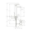 Robinet de lavabo pour vasque à poser VITRA Minimax S