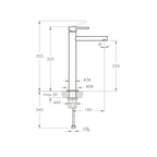 Robinet de lavabo pour vasque à poser VitrA Origin
