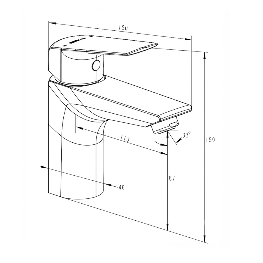 Robinet de lavabo IGH ProfiLine FUN Carrara 2.0