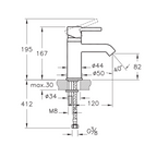 Robinet de lavabo VitrA Minimax S