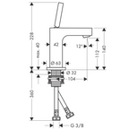 Robinet de lavabo AXOR Citterio