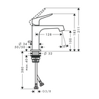 Robinet de lavabo AXOR Citterio M