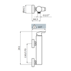 Mitigeur thermostatique de douche GRB Premier