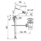 Robinet de bidet TRES Prima
