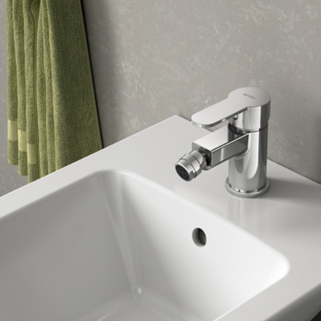 Robinet de bidet GALA Teza avec vidage automatique