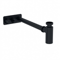Siphon de lavabo asymétrique VITRA Noir Mat