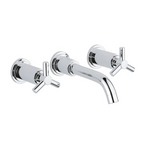 Robinet encastré de lavabo 3 trous GROHE Atrio avec Corps encastré