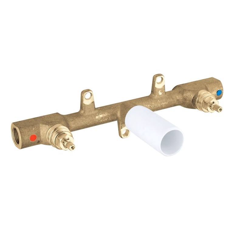 Robinet encastré de lavabo 3 trous GROHE Atrio avec Corps encastré